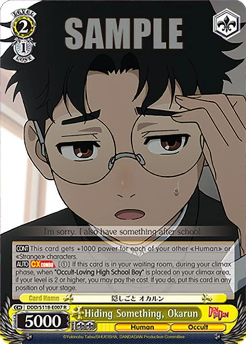 Hiding Something, Okarun 「DDD/S118-E007」「EN」