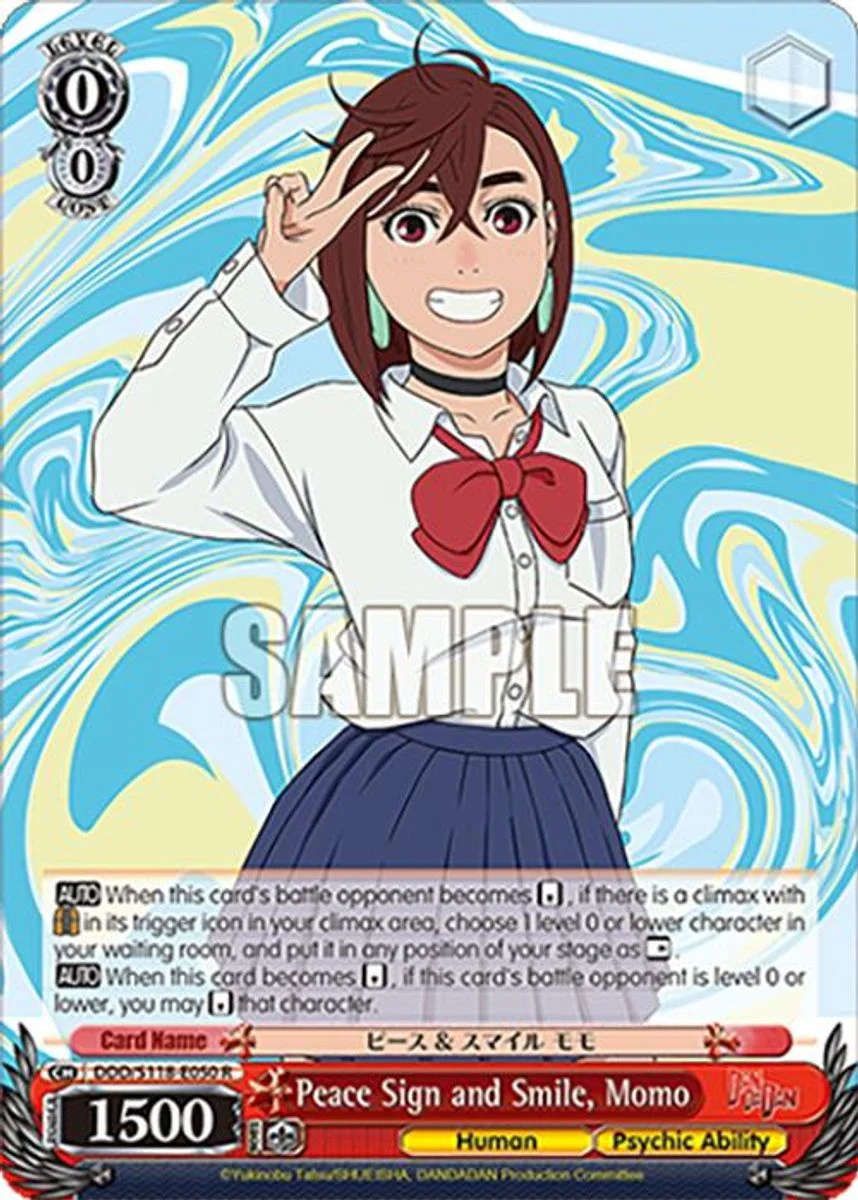 Peace Sign and Smile, Momo 「DDD/S118-E050」「EN」