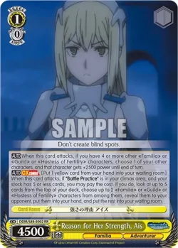 Reason for Her Strength, Ais #DDM/S88-E002 · Weiss Schwarz