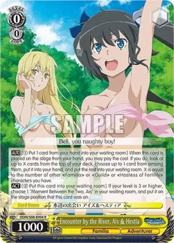 Encounter by the River, Ais & Hestia #DDM/S88-E004 · Weiss Schwarz