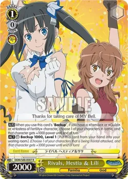 Rivals, Hestia & Lili #DDM/S88-E007 · Weiss Schwarz