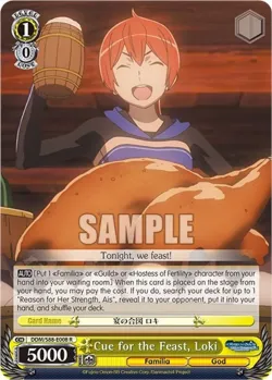 Cue for the Feast, Loki #DDM/S88-E008 · Weiss Schwarz