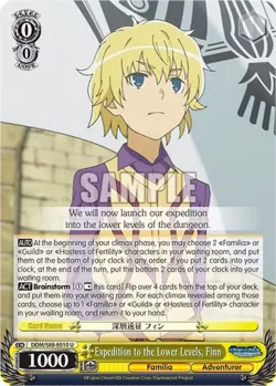 Expedition to the Lower Levels, Finn #DDM/S88-E010 · Weiss Schwarz