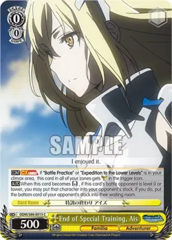 End of Special Training, Ais #DDM/S88-E015 · Weiss Schwarz