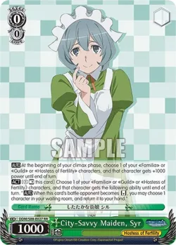 City-Savvy Maiden, Syr #DDM/S88-E027 · Weiss Schwarz