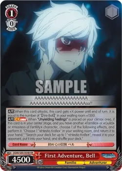 First Adventure, Bell #DDM/S88-E048 · Weiss Schwarz