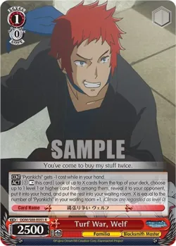 Turf War, Welf #DDM/S88-E051 · Weiss Schwarz