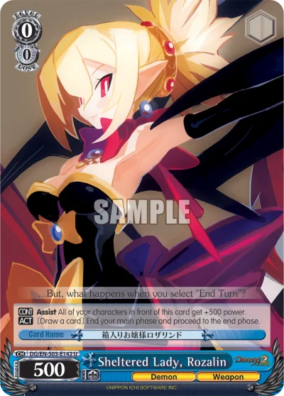 Sheltered Lady, Rozalin 「DG/S03-E142」「EN」
