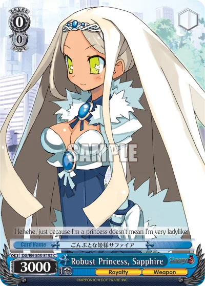 Robust Princess, Sapphire 「DG/S03-E152」「EN」