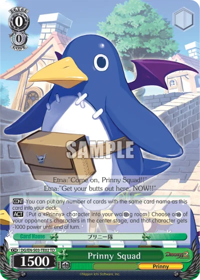 Prinny Squad 「DG/S03-TE02」「EN」