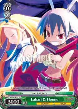 Laharl & Flonne #DG/S02-TE05 · Weiss Schwarz