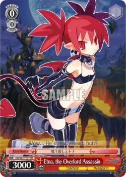 Etna , the Overlord Assassin #DG/S02-TE12 · Weiss Schwarz