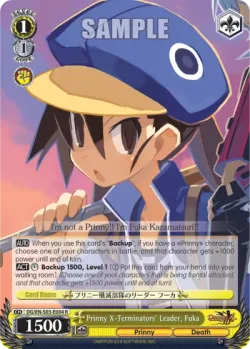 Prinny X-Terminators' Leader, Fuka #DG/S03-E004 · Weiss Schwarz
