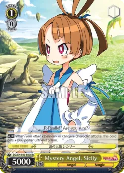 Mystery Angel, Sicily #DG/S03-E005 · Weiss Schwarz