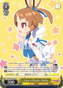 Like a Picnic, Sicily #DG/S03-E022 · Weiss Schwarz