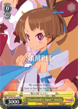 “Overlord's Spot” Sicily #DG/S03-E023 · Weiss Schwarz