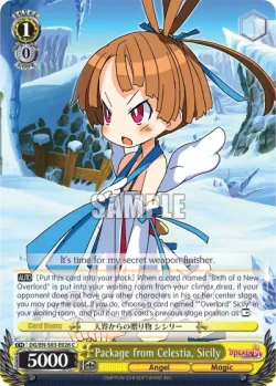 Package from Celestia, Sicily #DG/S03-E026 · Weiss Schwarz