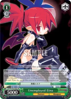 Unemployed Etna #DG/S03-E047 · Weiss Schwarz