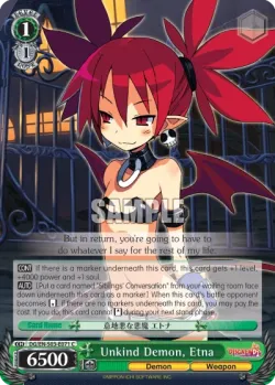 Unkind Demon, Etna #DG/S03-E071 · Weiss Schwarz