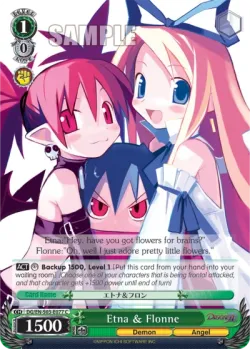Etna & Flonne #DG/S03-E077 · Weiss Schwarz