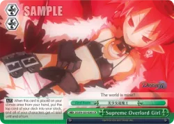 Supreme Overlord Girl #DG/S03-E085 · Weiss Schwarz