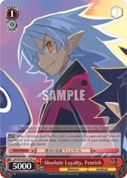 Absolute Loyalty, Fenrich #DG/S03-E104 · Weiss Schwarz