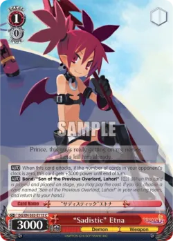 “Sadistic” Etna #DG/S03-E115 · Weiss Schwarz