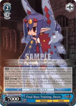 Final Boss Training, Desco 「DG/S03-E135」「EN」