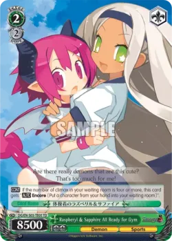 Raspberyl & Sapphire All Ready for Gym 「DG/S03-TE05」「EN」
