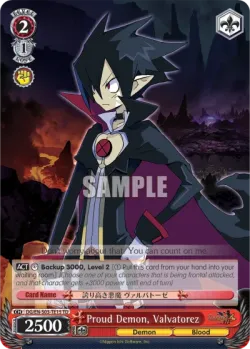 Proud Demon, Valvatorez 「DG/S03-TE15」「EN」