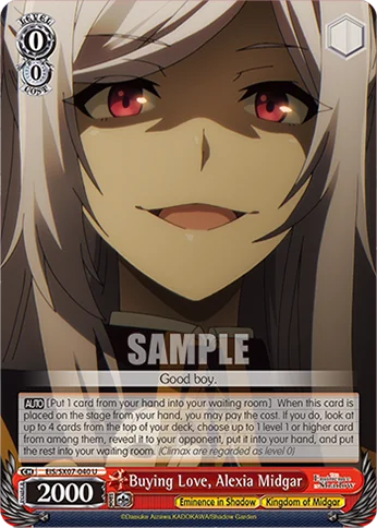Buying Love, Alexia Midgar 「EIS/SX07-040」「EN」