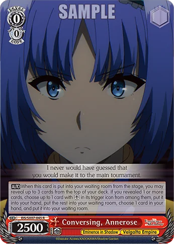 Conversing, Annerose 「EIS/SX07-045」「EN」
