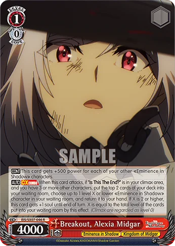 Breakout, Alexia Midgar 「EIS/SX07-046」「EN」