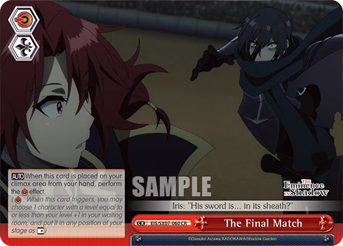 The Final Match 「EIS/SX07-060」「EN」