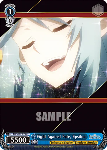 Fight Against Fate, Epsilon 「EIS/SX07-078」「EN」