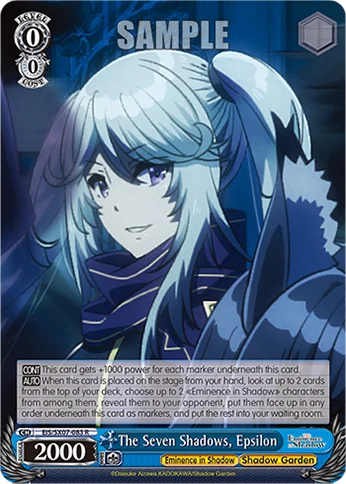 The Seven Shadows, Epsilon 「EIS/SX07-083」「EN」