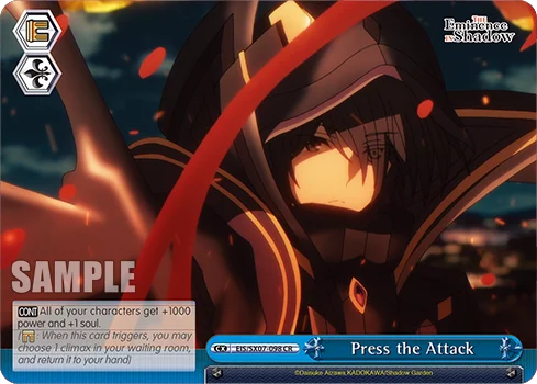 Press the Attack 「EIS/SX07-098」「EN」