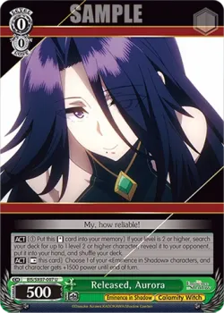 Released, Aurora #EIS/SX07-007 · Weiss Schwarz