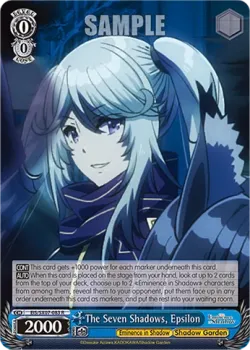 The Seven Shadows, Epsilon 「EIS/SX07-083」「EN」