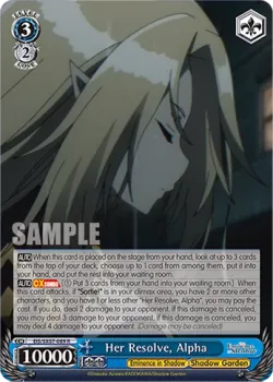 Her Resolve, Alpha 「EIS/SX07-089」「EN」