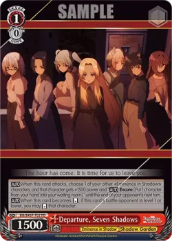 Departure, Seven Shadows 「EIS/SX07-T02」「EN」