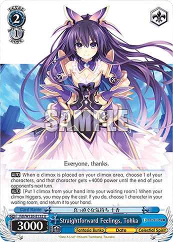 Straightforward Feelings, Tohka 「Fdl/W120-E132」「EN」