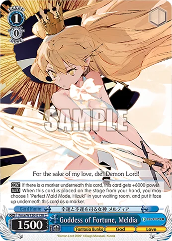 Goddess of Fortune, Meldia 「Fma/W120-E138」「EN」