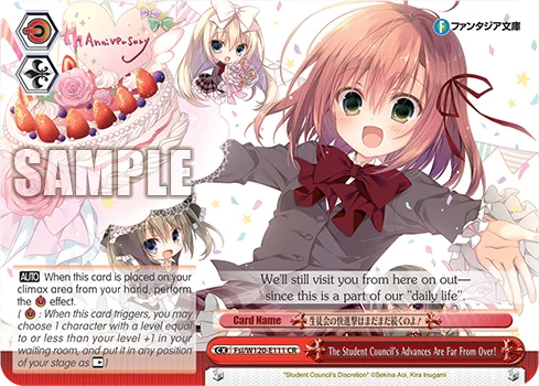 The Student Council's Advances Are Far From Over! 「Fsi/W120-E111」「EN」