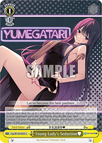 Young Lady's Seduction♥ 「Fsp/W120-E033」「EN」