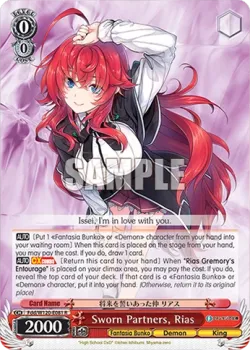 Sworn Partners, Rias #Fdd/W120-E081 · Weiss Schwarz