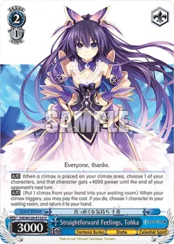 Straightforward Feelings, Tohka 「Fdl/W120-E132」「EN」