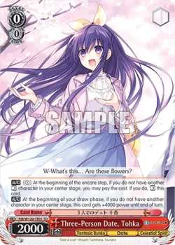 Three-Person Date, Tohka #Fdl/W120-TE01 · Weiss Schwarz