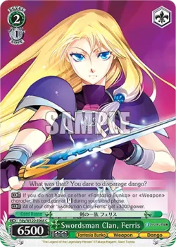 Swordsman Clan, Ferris #Fdy/W120-E068 · Weiss Schwarz