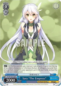 Sara "The Empress" 「Fra/W120-E136」「EN」